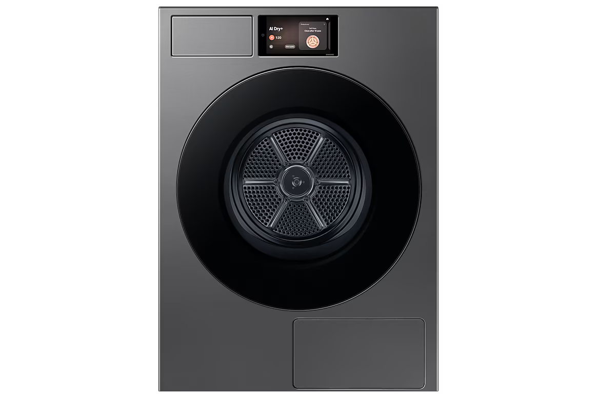 17kg Samsung Bespoke AI Hybrid Heat Pump Dryer with AI Dry+