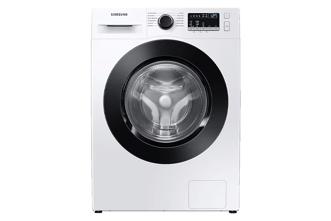8kg Samsung Front Load Washer with Hygiene Steam